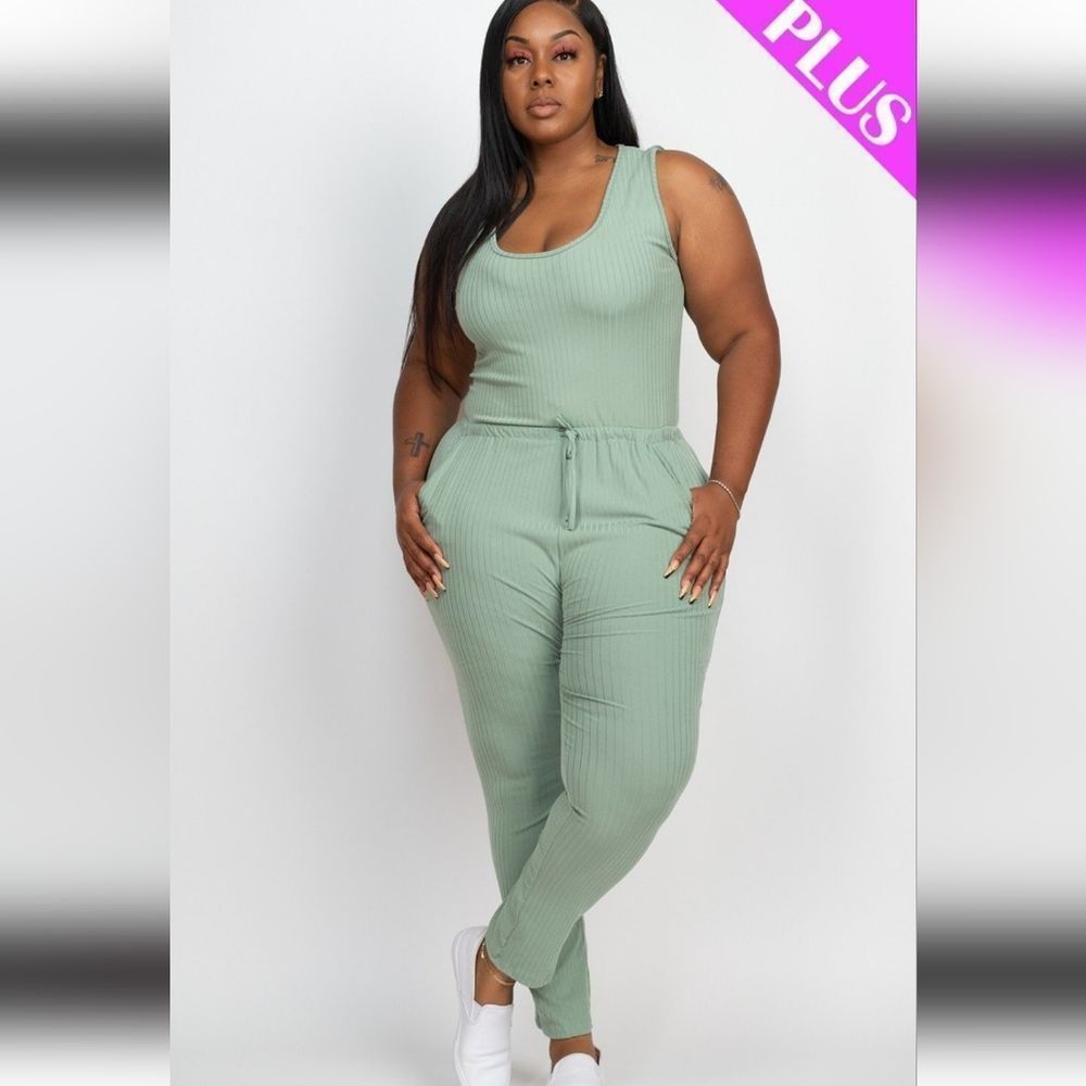 Ribbed jumpsuit